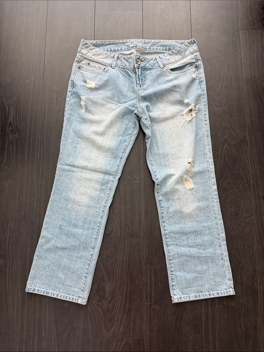 Guess Jeans - Light Blue Distressed Women’s Jeans